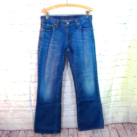 Ralph Lauren Womans 10 Short‎ Stretch Jeans Boot Cut - Picture 1 of 8